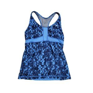 Nike tank top blue Dri- Fit racer back Size Medium
